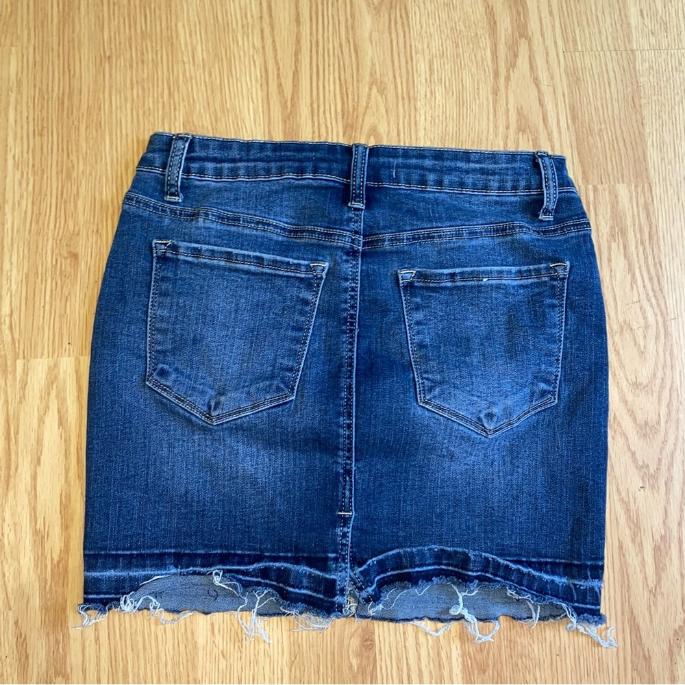 KanCan Denim Mini Skirt